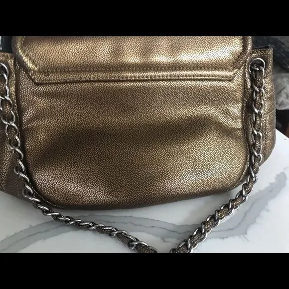 CHANEL bronze shoulder/crossbody bag - Picture 7 of 8